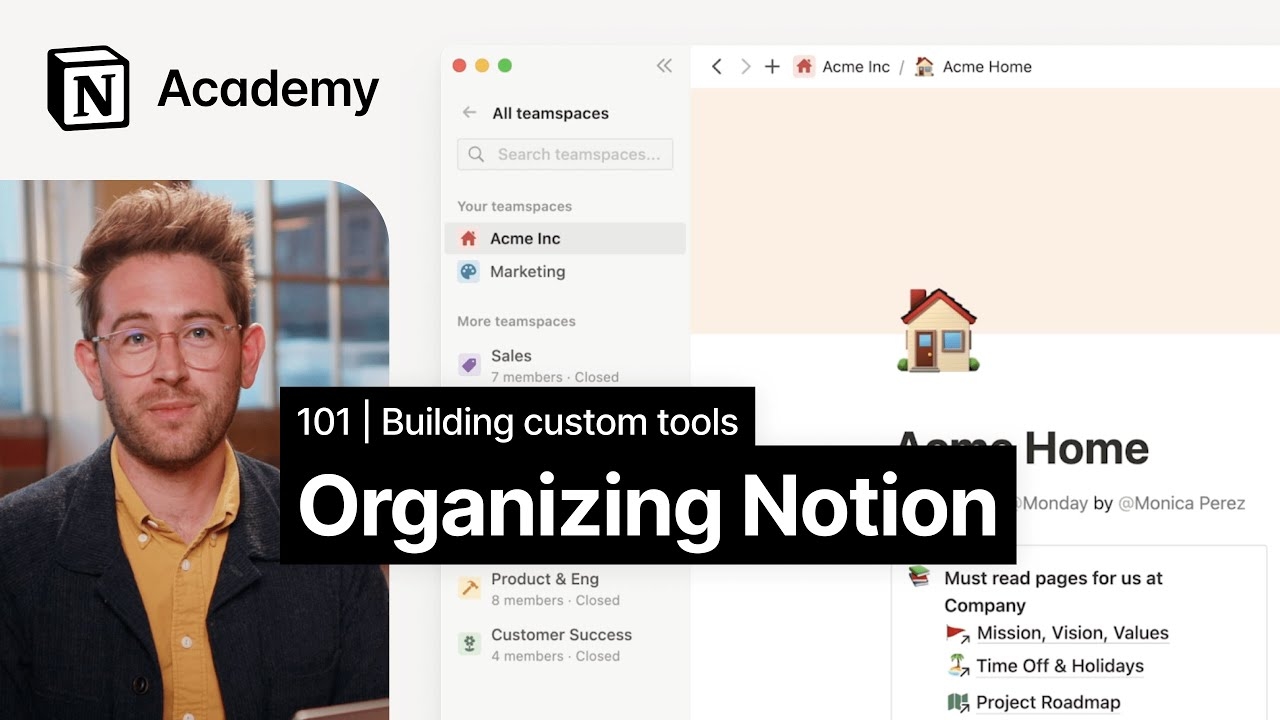 Organized workspace best practices