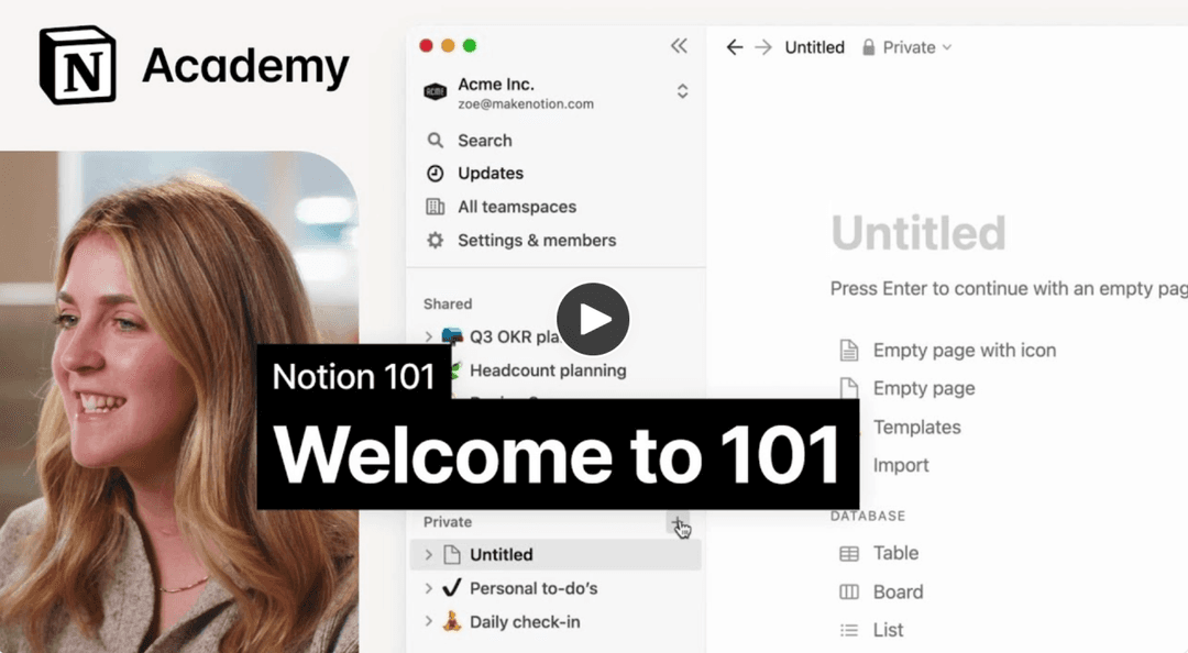 Notion Academy